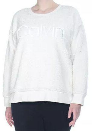 Calvin Klein Women's Sweater Crew Neck XXL - Cloud