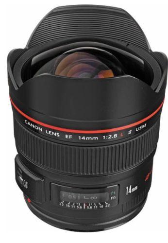 Canon  EF 14mm f/2.8L II USM Lens - Black - Excellent