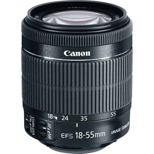 Canon  EF-S 18-55mm f/3.5-5.6 IS STM lens - Black - Excellent