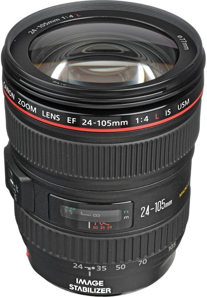 Canon  EF 24-105mm f/4L IS USM Zoom Lens - Black - Excellent