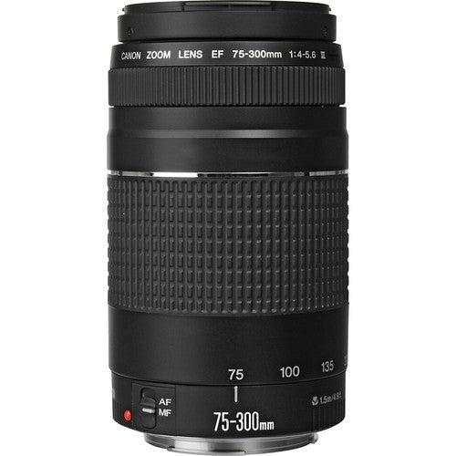 Canon  EF 75-300mm f/4.5-5.6 III SLR Lens - Black - Excellent