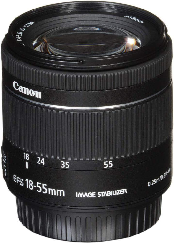 Refurbished Canon EF-S18-55mm f/4-5.6 IS STM Lens - Reebelo US