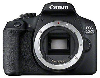 Canon  EOS 2000D DSLR Camera Body - Black - Excellent