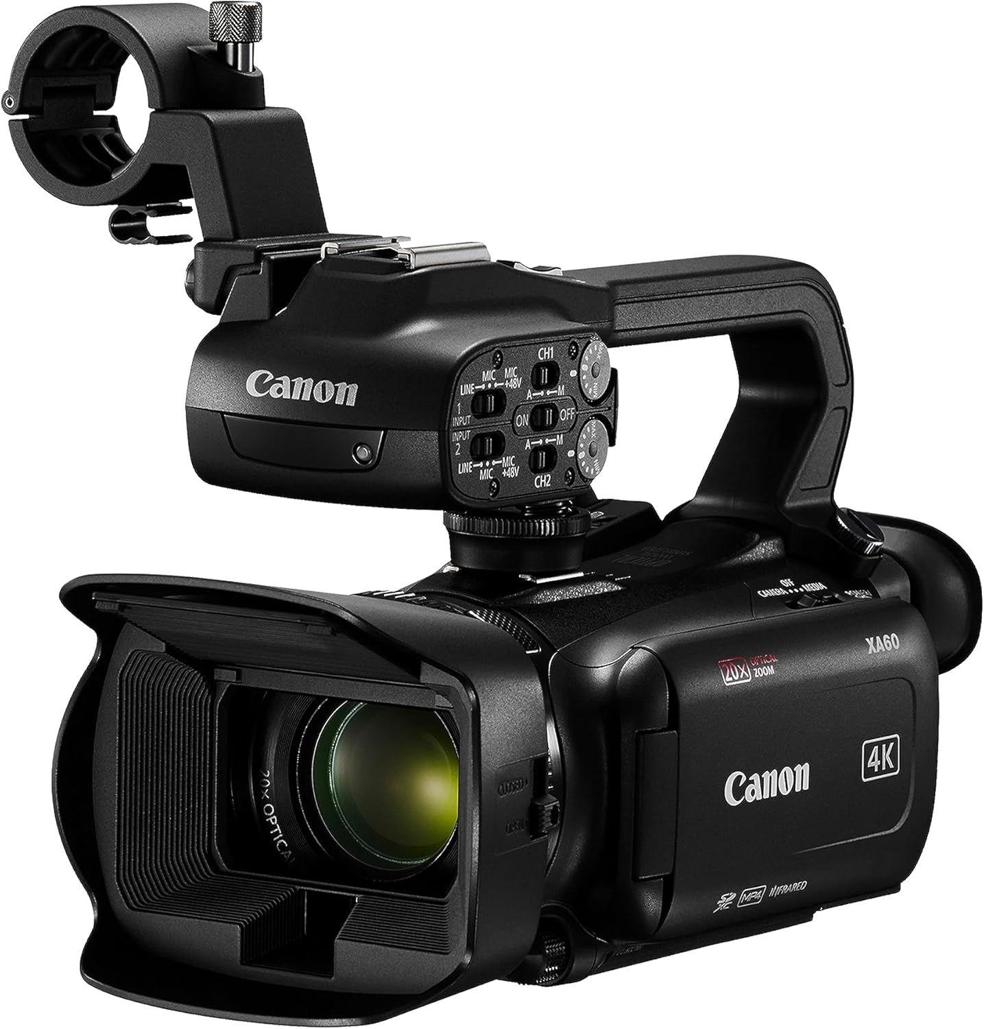 Canon  XA60 Professional Camcorder - Black - Excellent