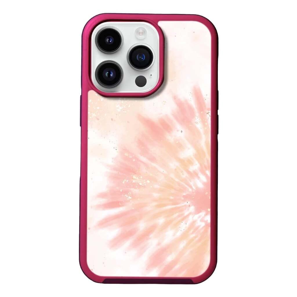 Refurbished Caseco MagSafe iPhone 13 Pro Max Orange Tie Dye Case - Reebelo US