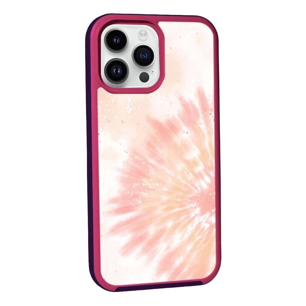Refurbished Caseco MagSafe iPhone 13 Pro Max Orange Tie Dye Case - Reebelo US