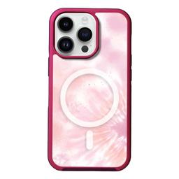 Caseco MagSafe iPhone 13 Pro Pink Tie Dye Case