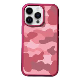 Caseco MagSafe iPhone 14 Pro Pink Camo Case - Pink