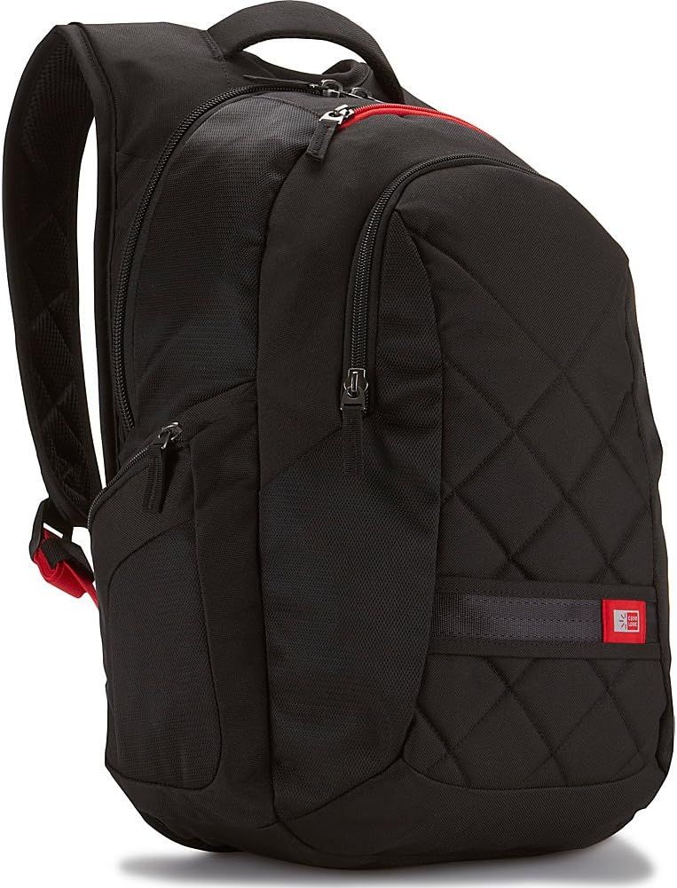 Case Logic 16" Laptop Backpack (DLBP-116) - Black/Red