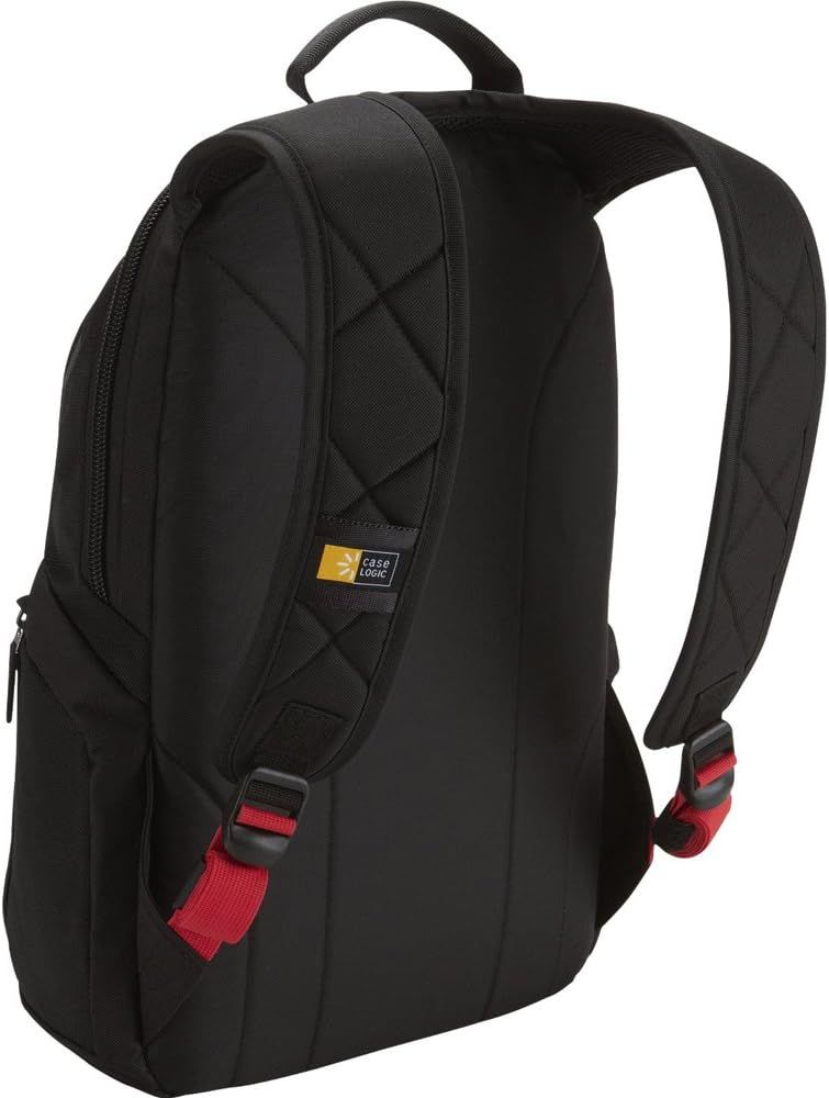 Case Logic 16" Laptop Backpack (DLBP-116) - Black/Red