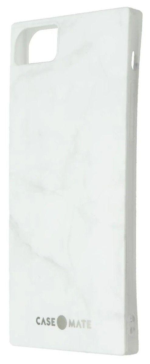 Case-Mate Blox Hard Case for iPhone SE (3rd/2nd Gen) / 8 / 7 - White Marble