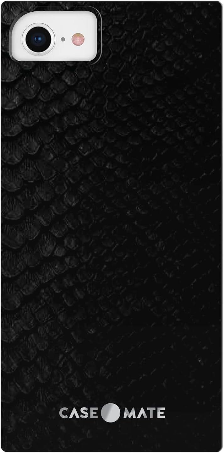 Case-Mate BLOX Phone Case for iPhone SE (3rd Gen) - Black Snake