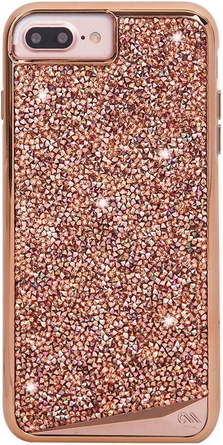 Case-Mate Brilliance Phone Case for iPhone 8 Plus - Rose Gold