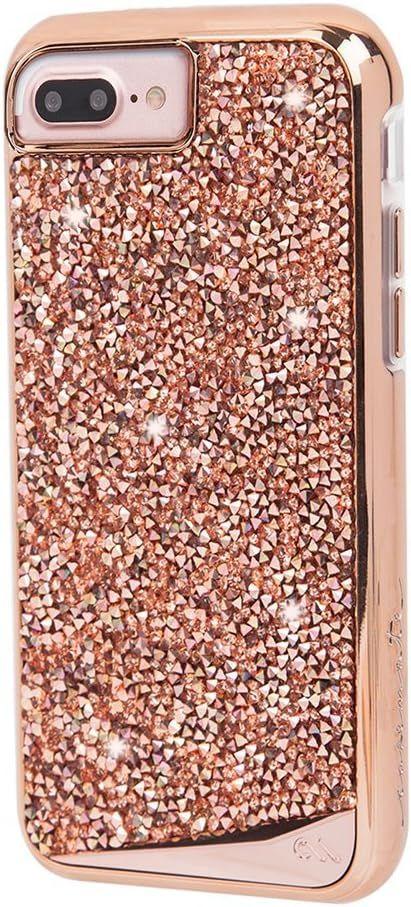 Case-Mate Brilliance Phone Case for iPhone 8 Plus - Rose Gold