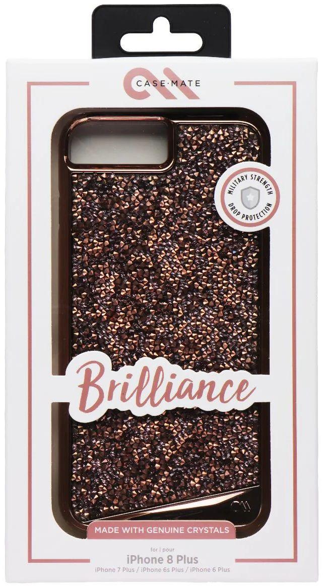 Case-Mate Brilliance Phone Case for iPhone 8 Plus - Rose Gold