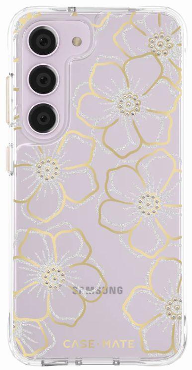 Case-Mate  Floral Gems Phone Case for Galaxy S23+ - Floral Gems - Brand New