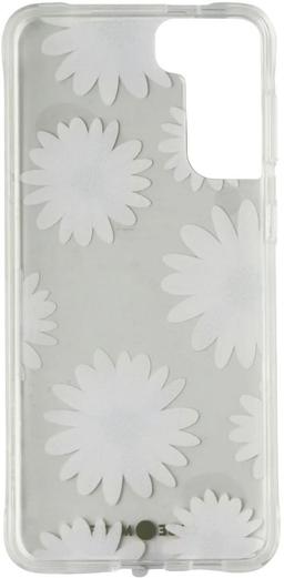 Case-Mate Hardshell Phone Case for Galaxy S21+ 5G - Glitter Daisies