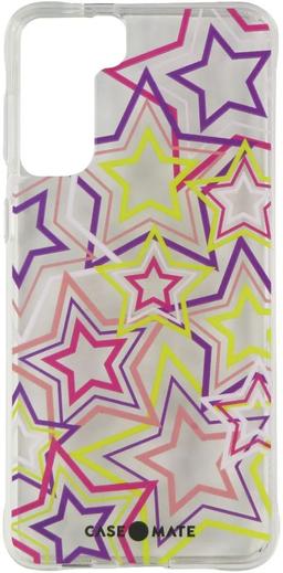Case-Mate Hardshell Phone Case for Galaxy S21+ 5G - Neon Stars