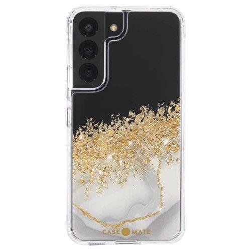 Case-Mate  Karat Marble Phone Case for Galaxy S22 (5G) - Karat Marble - Brand New