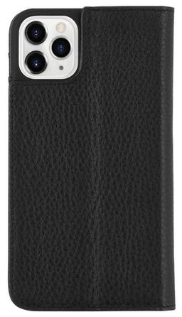 Case-Mate Leather Wallet Folio Case for iPhone 11 Pro - Black