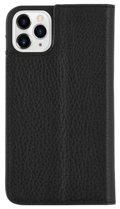 Case-Mate Leather Wallet Folio Case for iPhone 11 Pro - Black