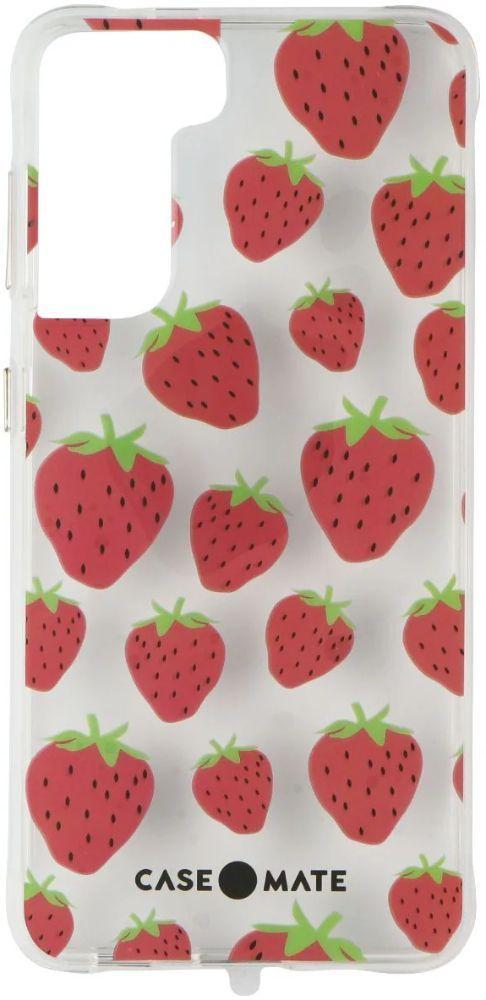 Case-Mate Prints Phone Case for Galaxy S21+ 5G - Strawberry Jam