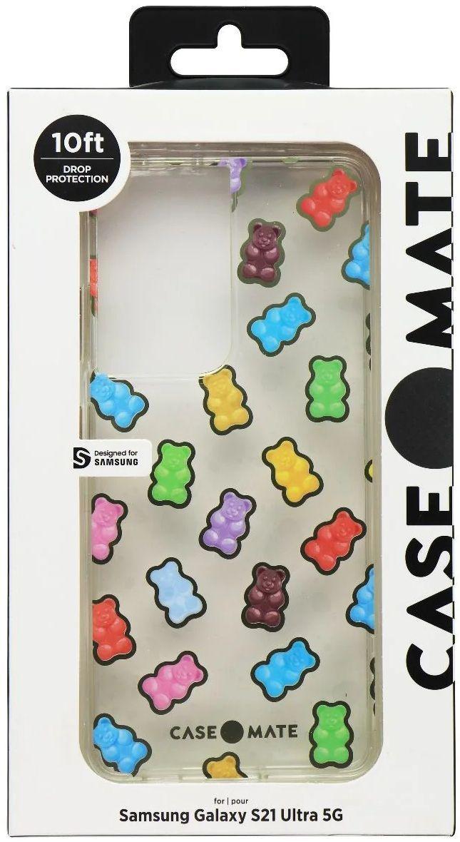 Case-Mate  Prints Phone Case for Galaxy S21 Ultra 5G - Gummy Bears - Brand New