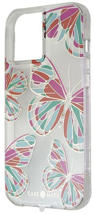 Case-Mate  Prints Phone Case for iPhone 12 Pro Max - Butterflies/Clear - Brand New