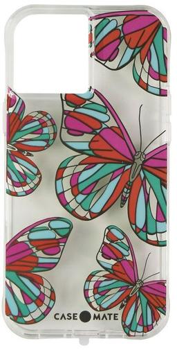 Case-Mate Prints Phone Case for iPhone 12 Pro Max - Butterflies/Clear