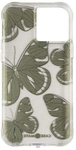 Case-Mate Prints Phone Case for iPhone 12 Pro Max - Butterflies/Clear