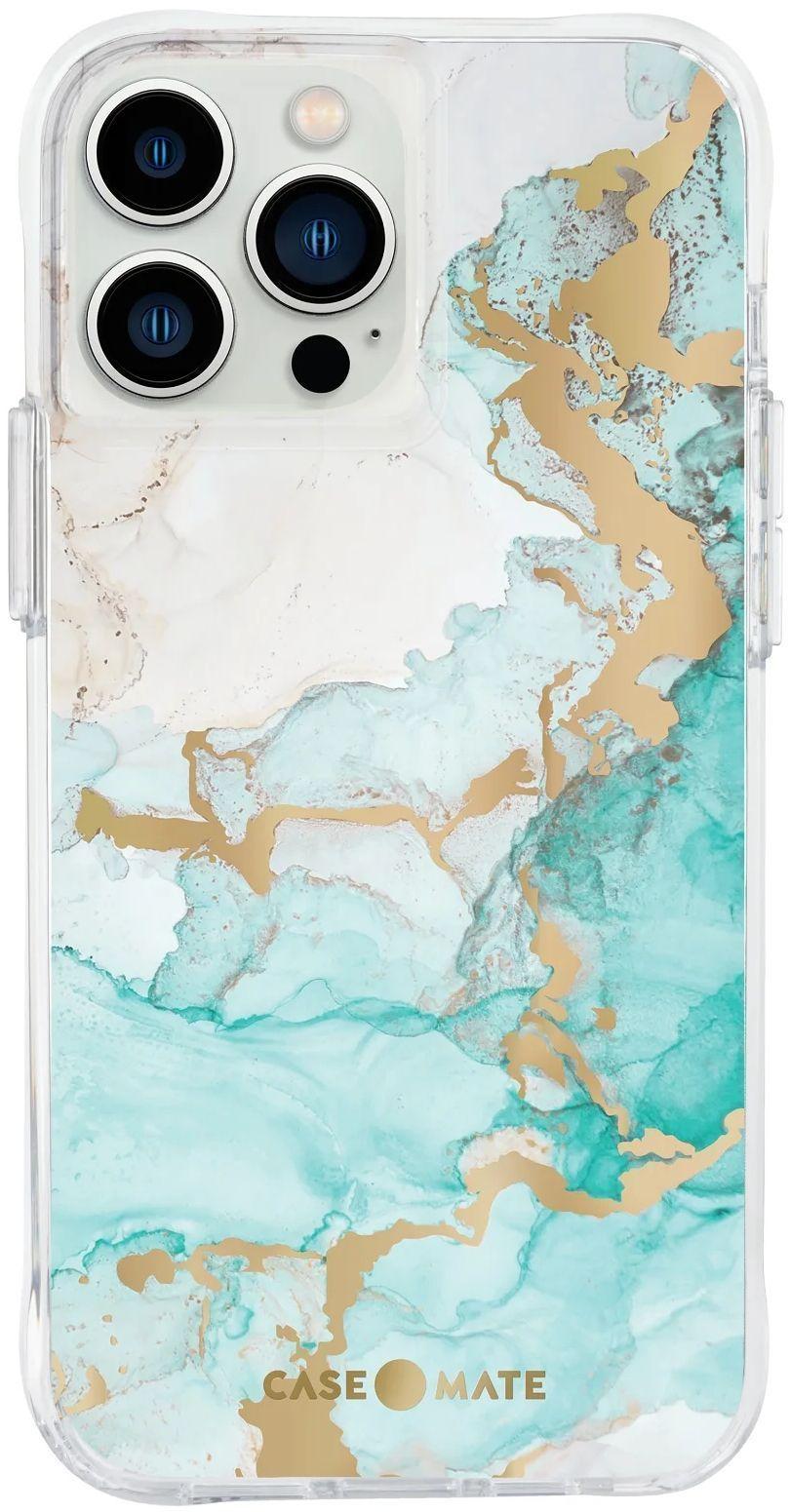 Case-Mate Prints Phone Case for iPhone 12 Pro Max - Ocean Marble