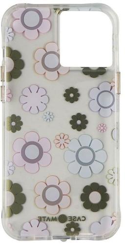 Case-Mate Prints Phone Case for iPhone 12 Pro Max - Retro Flowers