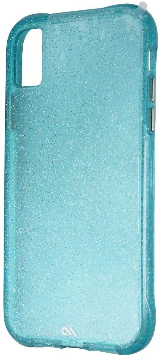 Case-Mate  Sheer Crystal Case for Apple iPhone XR - Crystal Teal - Excellent