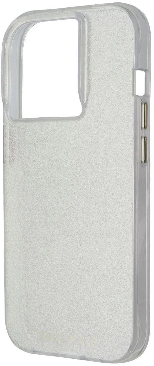 Case-Mate  Sheer Crystal Series Phone Case for iPhone 15 Pro - Champagne Gold - Acceptable