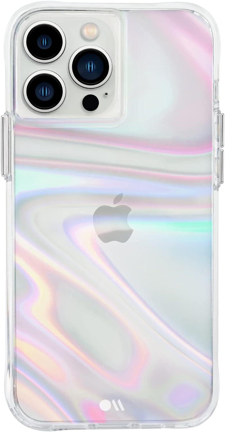 Case-Mate  Soap Bubble Phone Case for iPhone 13 Pro Max - Iridescent - Excellent