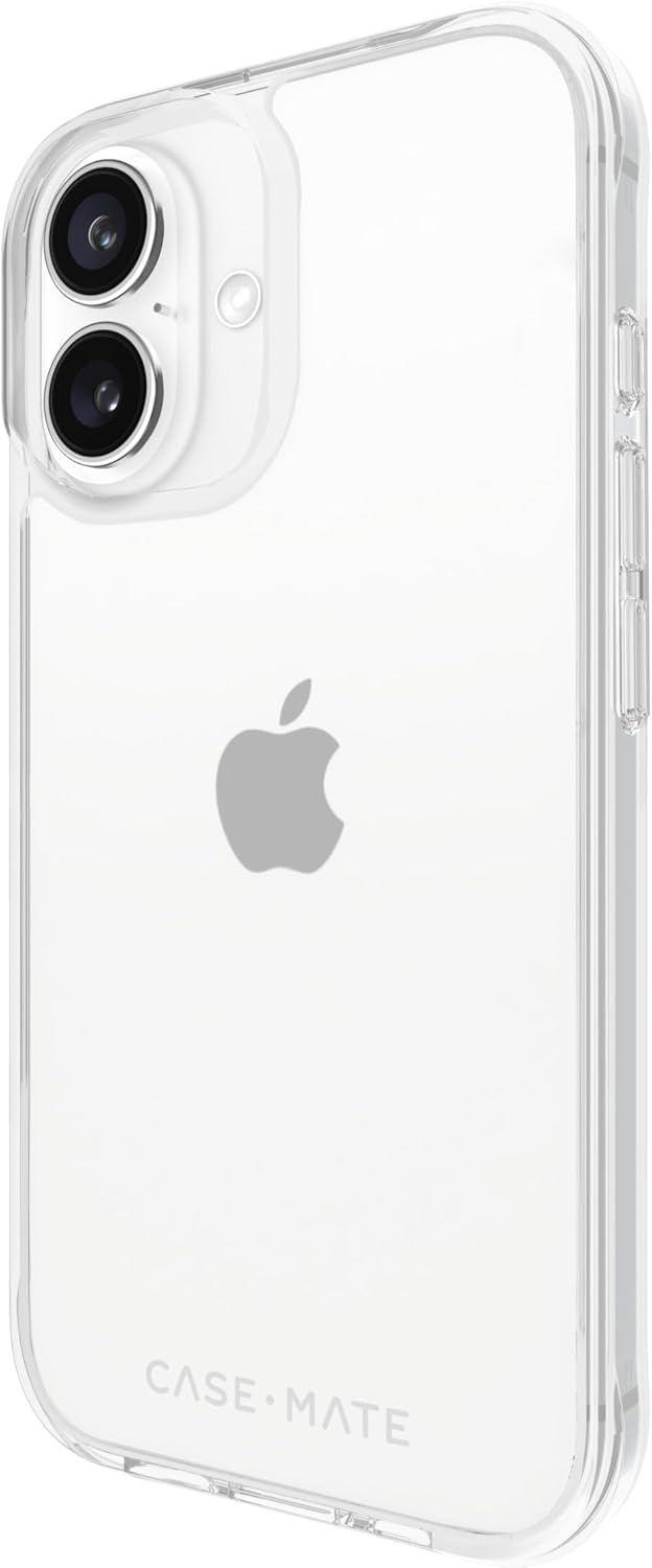 Case-Mate Tough Clear Phone Case for iPhone 16 - Clear
