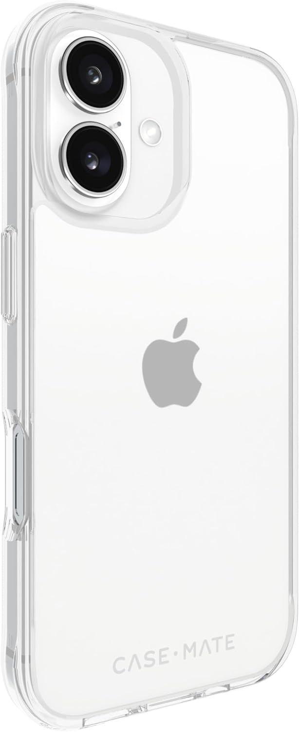 Case-Mate Tough Clear Phone Case for iPhone 16 - Clear