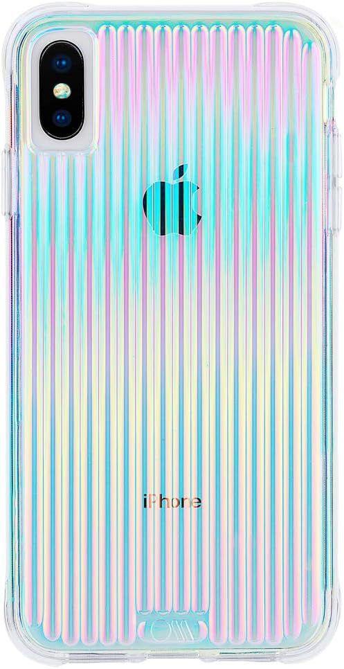 Case-Mate  Tough Groove Phone Case for iPhone XS Max - Iridescent - Brand New