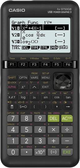 Casio FX-9750GIII Graphing Calculator - Black