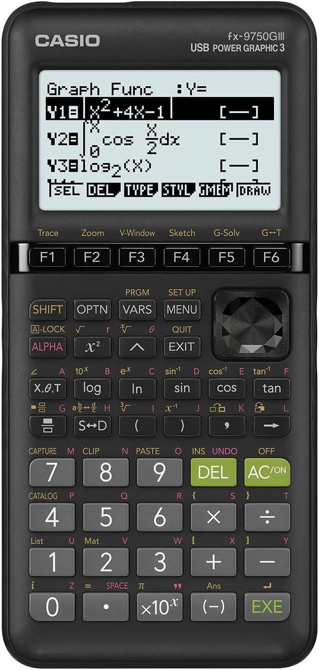 Casio  FX-9750GIII Graphing Calculator  - Black - Excellent