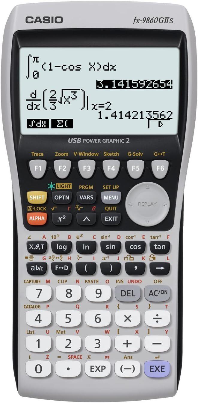 Casio  FX-9860GII Graphing Calculator - Black - Excellent