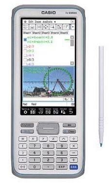 Casio  FX-CG500-L-IH Graphing Calculator with 4.8 LCD - White - Excellent
