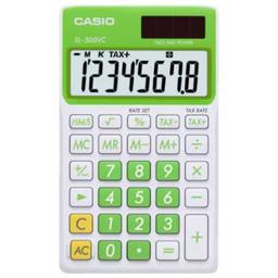 Casio SL-300VC Big Display Calculator - Green