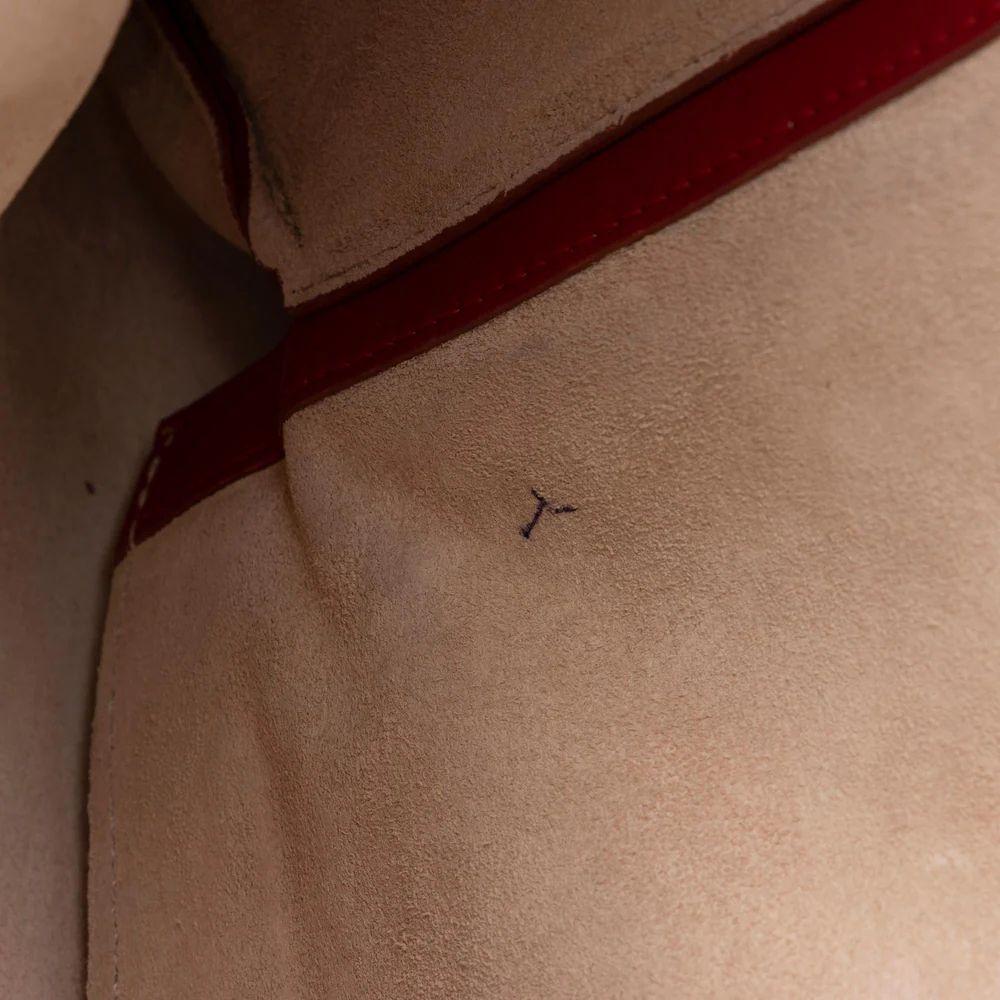 Celine Calfskin Blade Flap Bag - Calfskin - Red