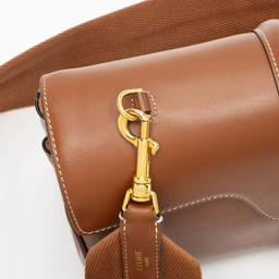Celine Calfskin Soft 16 Teen Shoulder Bag - Calfskin - Brown