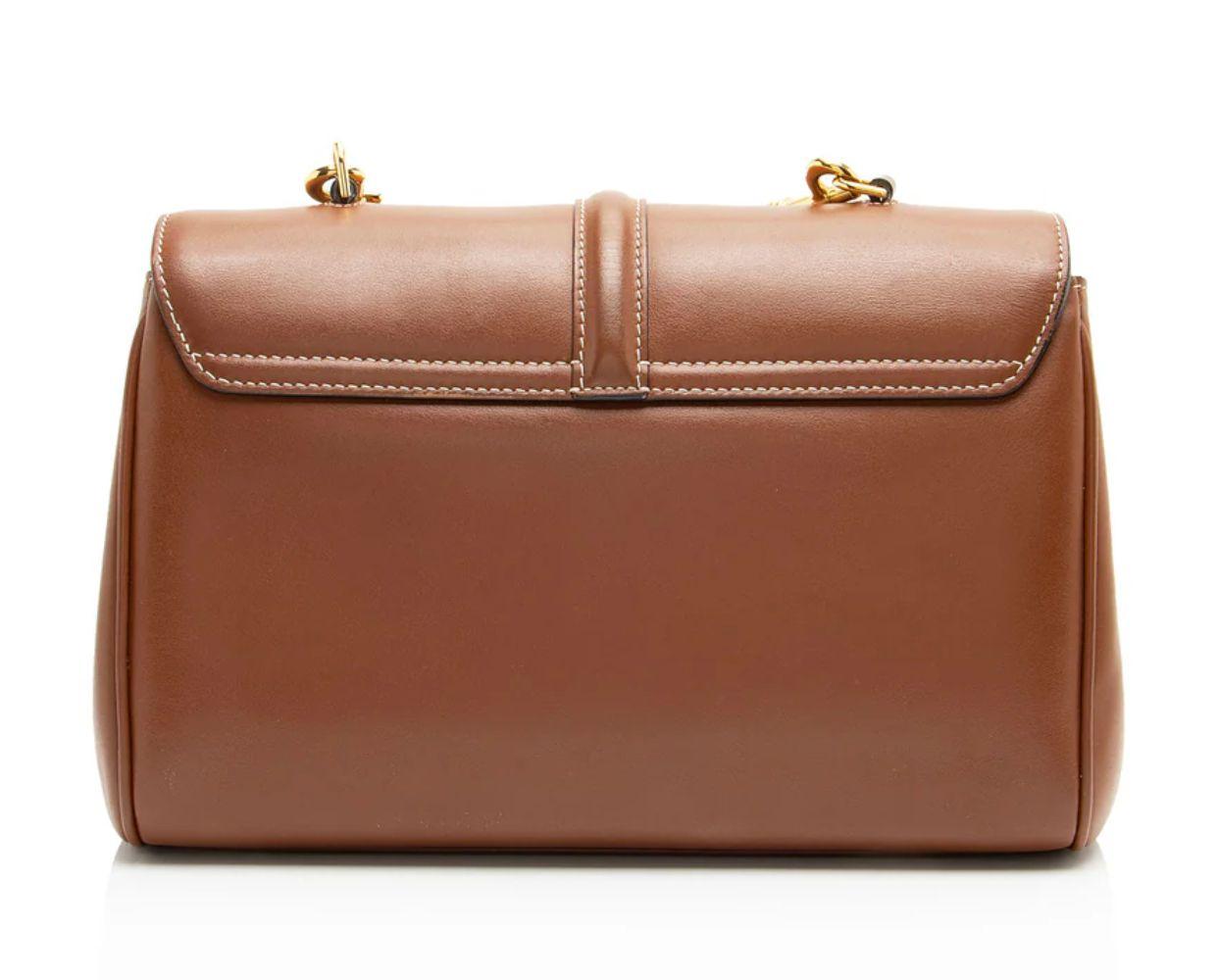 Celine Calfskin Soft 16 Teen Shoulder Bag - Calfskin - Brown