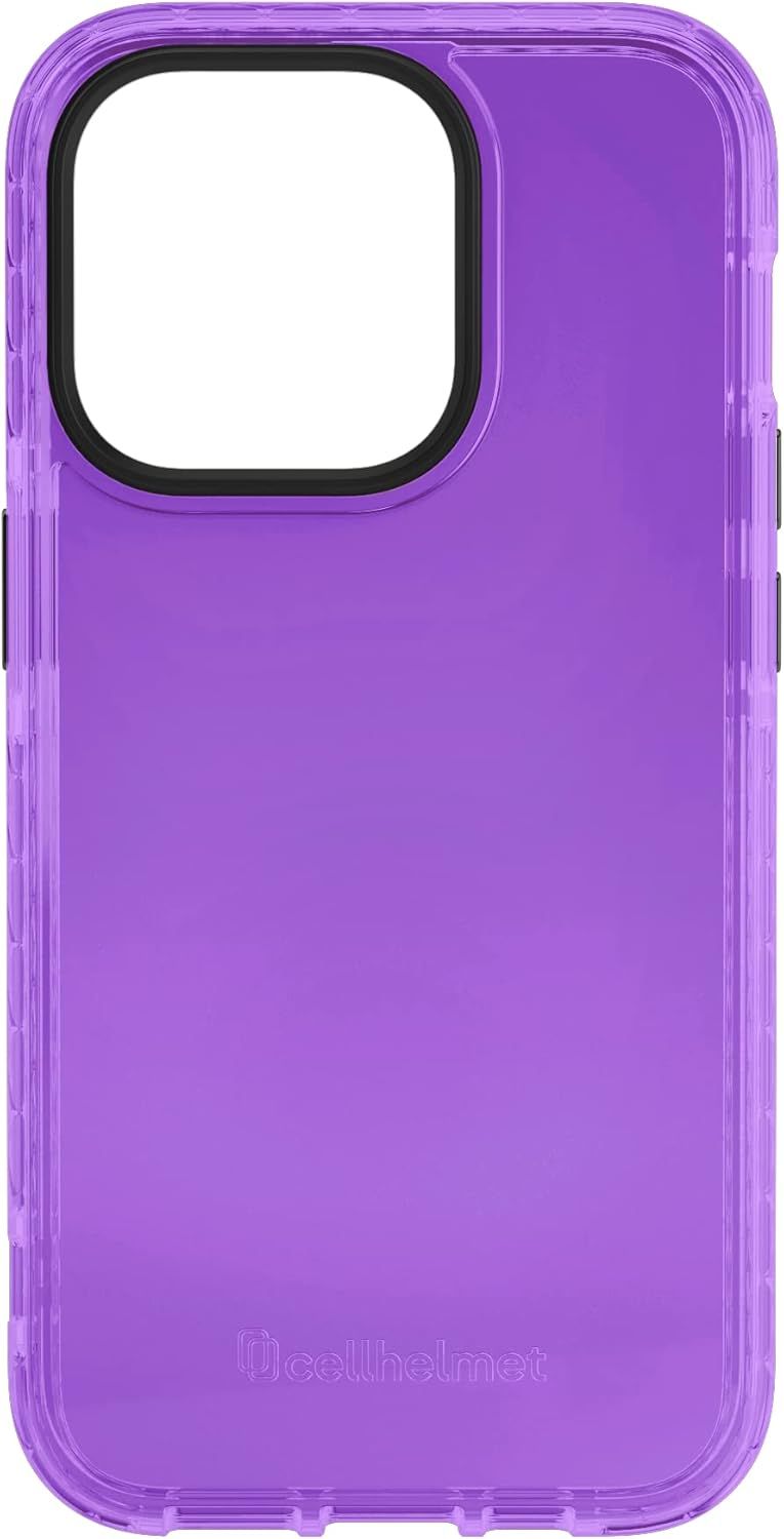CellHelmet Altitude X Phone Case for iPhone 14 Pro Max - Lilac Blossom Purple
