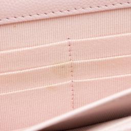 Chanel Caviar Leather Crystal CC Wallet on Chain - Leather - Pink