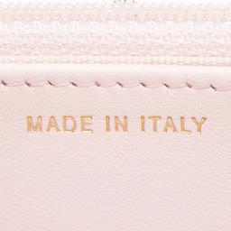 Chanel Caviar Leather Crystal CC Wallet on Chain - Leather - Pink