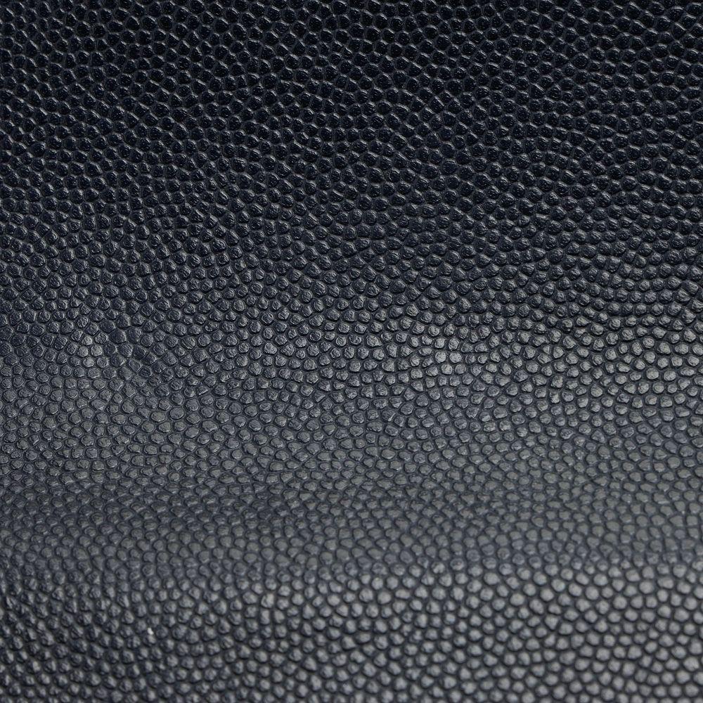 Chanel Caviar Leather Lizard Coco Small Top Handle - Leather - Blue/Brown